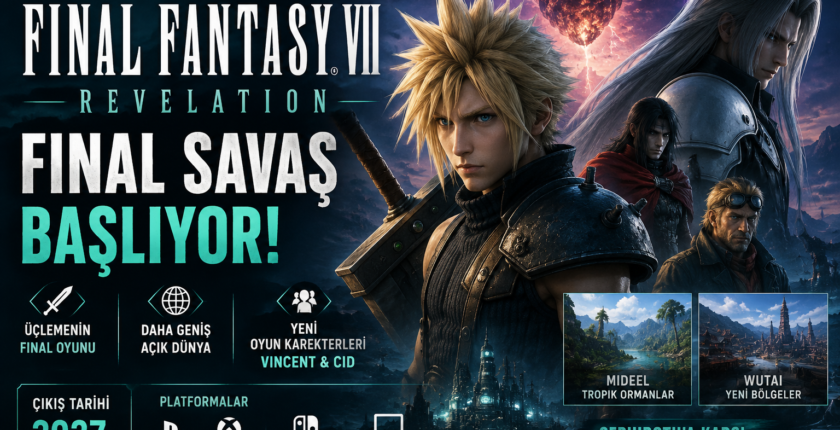 Final Fantasy 7 Revelation Duyuruldu! Çıkış Tarihi, Hikâyesi ve Yeni Detaylar Final Fantasy 7 Revelation Duyuruldu! Çıkış Tarihi, Hikâyesi ve Yeni Detaylar